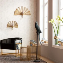 KARE Design Figurine Décorative Parrot Petrole