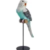 KARE Design Figurine Décorative Parrot Turquoise 36Cm