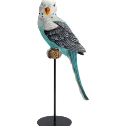 KARE Design Figurine Décorative Parrot Turquoise 36Cm