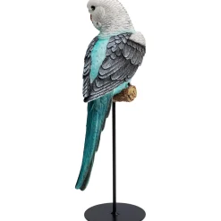 KARE Design Figurine Décorative Parrot Turquoise 36Cm