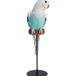 KARE Design Figurine Décorative Parrot Turquoise 36Cm