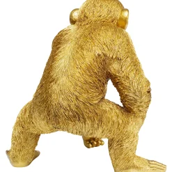 KARE Design Figurine Décorative Playing Ape Dore 50Cm