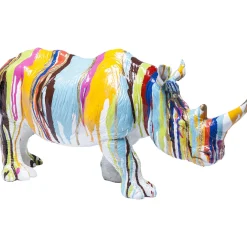 KARE Design Figurine Décorative Rhino Colore 26Cm