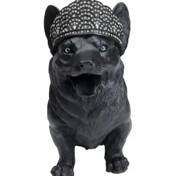 KARE Design Figurine Décorative Royal Standing Corgi Noir 52Cm