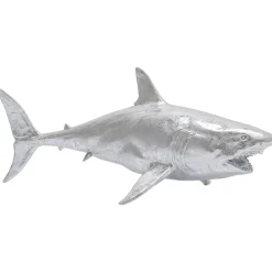 KARE Design Figurine Décorative Shark Henry Argente 106