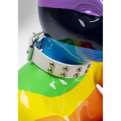 KARE Design Figurine Décorative Sitting Rabbit Rainbow 80