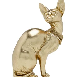 KARE Design Figurine Décorative Sitting Cat Audrey Dore 27
