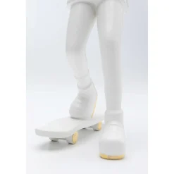 KARE Design Figurine Décorative Skating Astronaut Blanc