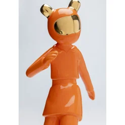 KARE Design Figurine Décorative Skating Astronaut Orange