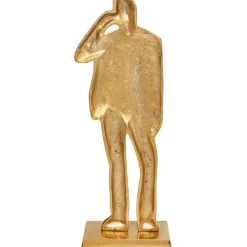 KARE Design Figurine Décorative Standing Man Dore 62Cm