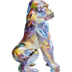 KARE Design Figurine Décorative Watching Gorilla Colorful 45Cm