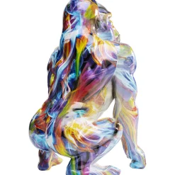 KARE Design Figurine Décorative Watching Gorilla Colorful 45Cm