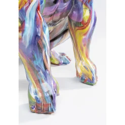 KARE Design Figurine Décorative Watching Gorilla Colorful 45Cm