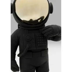 KARE Design Figurine Décorative Welcome Astronaut Noir 27Cm