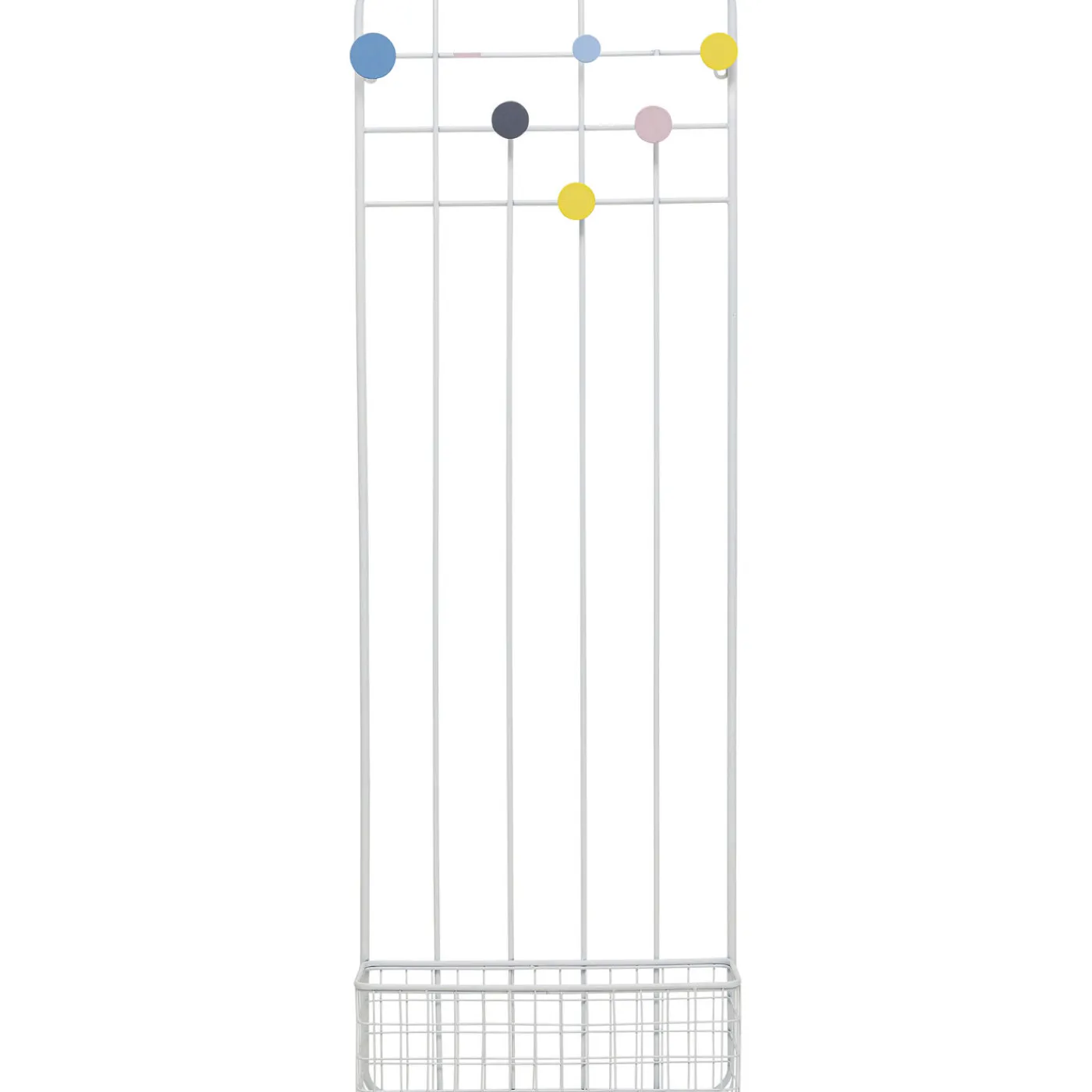 KARE Design Garderobe Murale Derry Blanc 41Cm