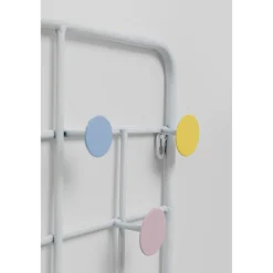 KARE Design Garderobe Murale Derry Blanc 41Cm