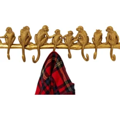 KARE Design Garderobe Murale Monkey Hook 70Cm