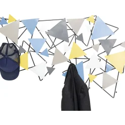 KARE Design Garderobe Murale Wireframe Trigon 100Cm