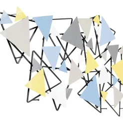 KARE Design Garderobe Murale Wireframe Trigon 100Cm