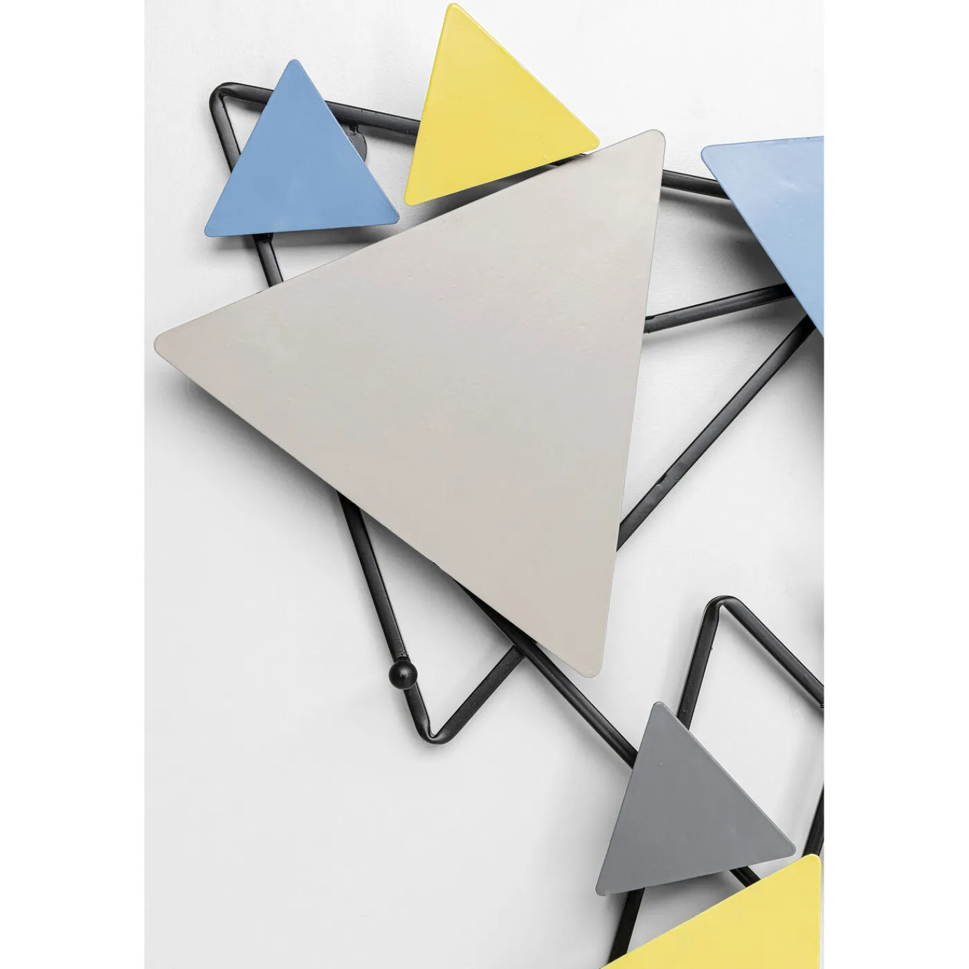 KARE Design Garderobe Murale Wireframe Trigon 100Cm