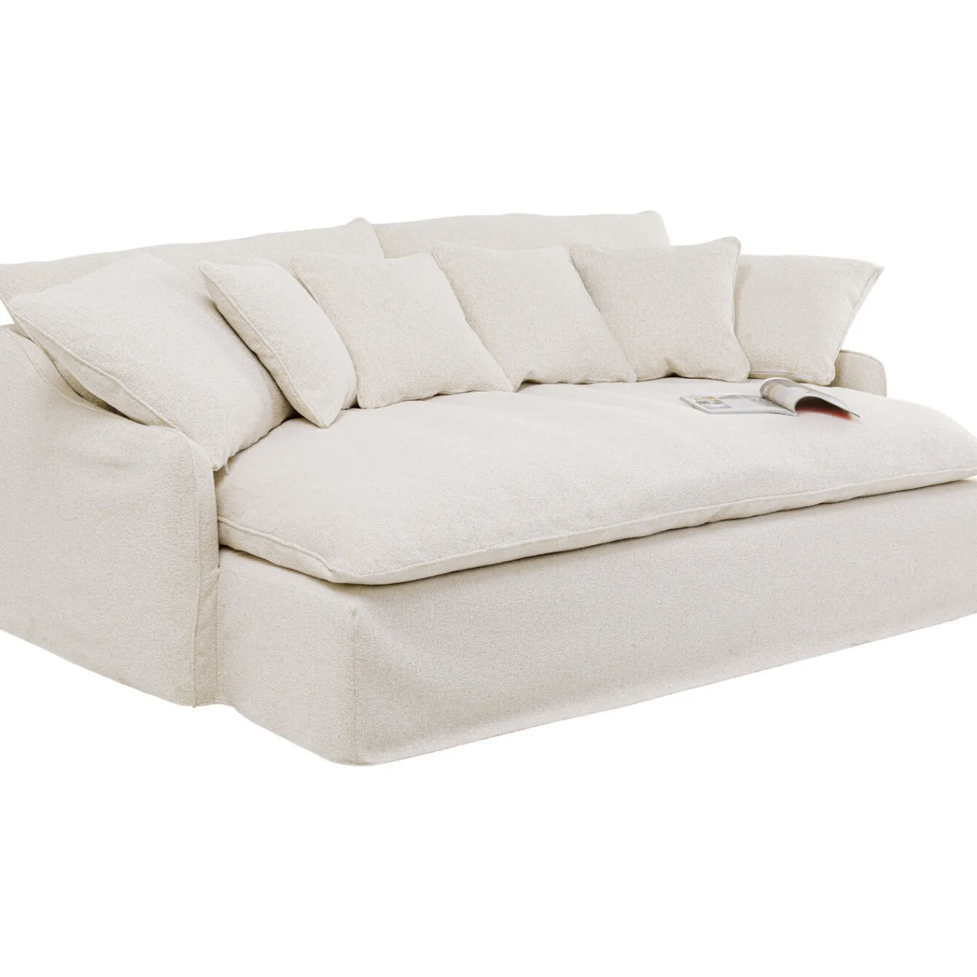 KARE Design Grand Canapés Boheme Creme 230Cm