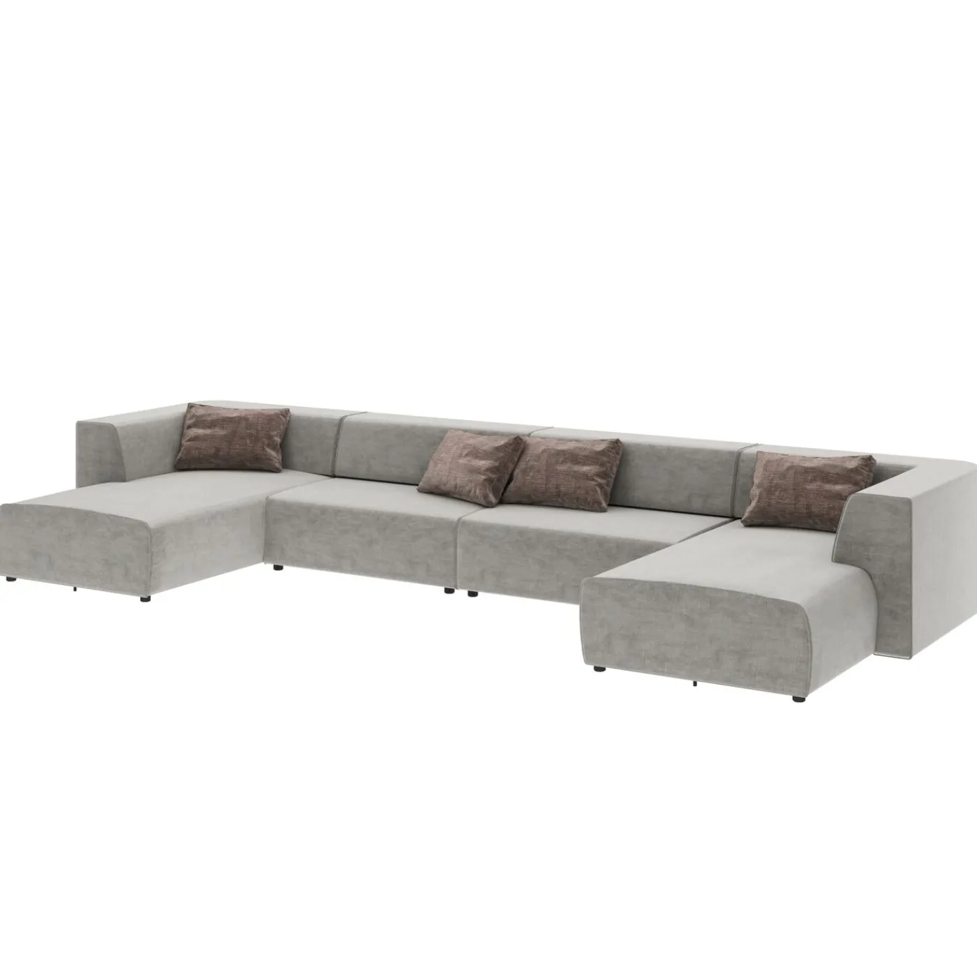 KARE Design Grand Canapés D Angles Infinity Malibu Gris