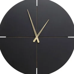 KARE Design Horloge Murale Andrea Noir O60Cm