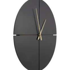 KARE Design Horloge Murale Andrea Noir O60Cm