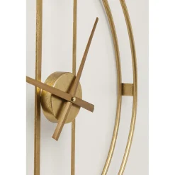 KARE Design Horloge Murale Clip Gold O60Cm
