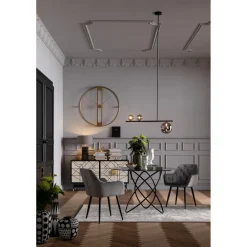 KARE Design Horloge Murale Clip Gold O107Cm