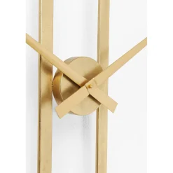 KARE Design Horloge Murale Clip Gold O107Cm