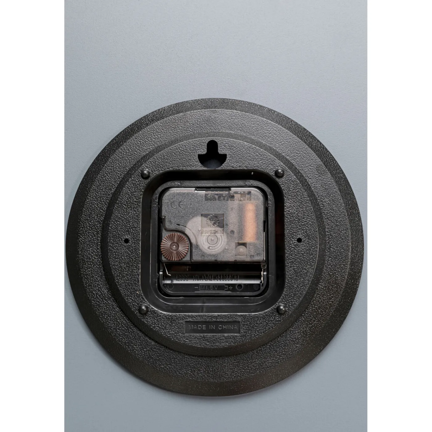 KARE Design Horloge Murale Leonardo Gris/Dore O49Cm