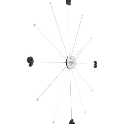 KARE Design Horloge Murale Like Umbrella Chromee