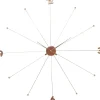 KARE Design Horloge Murale Like Umbrella Or Rose