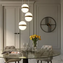 KARE Design Horloge Murale Strings O60Cm