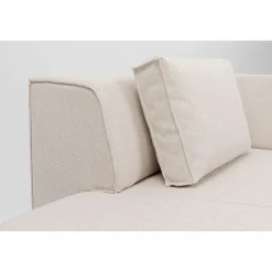 KARE Design Infinity Éléments Meridienne Gauche Creme 182Cm