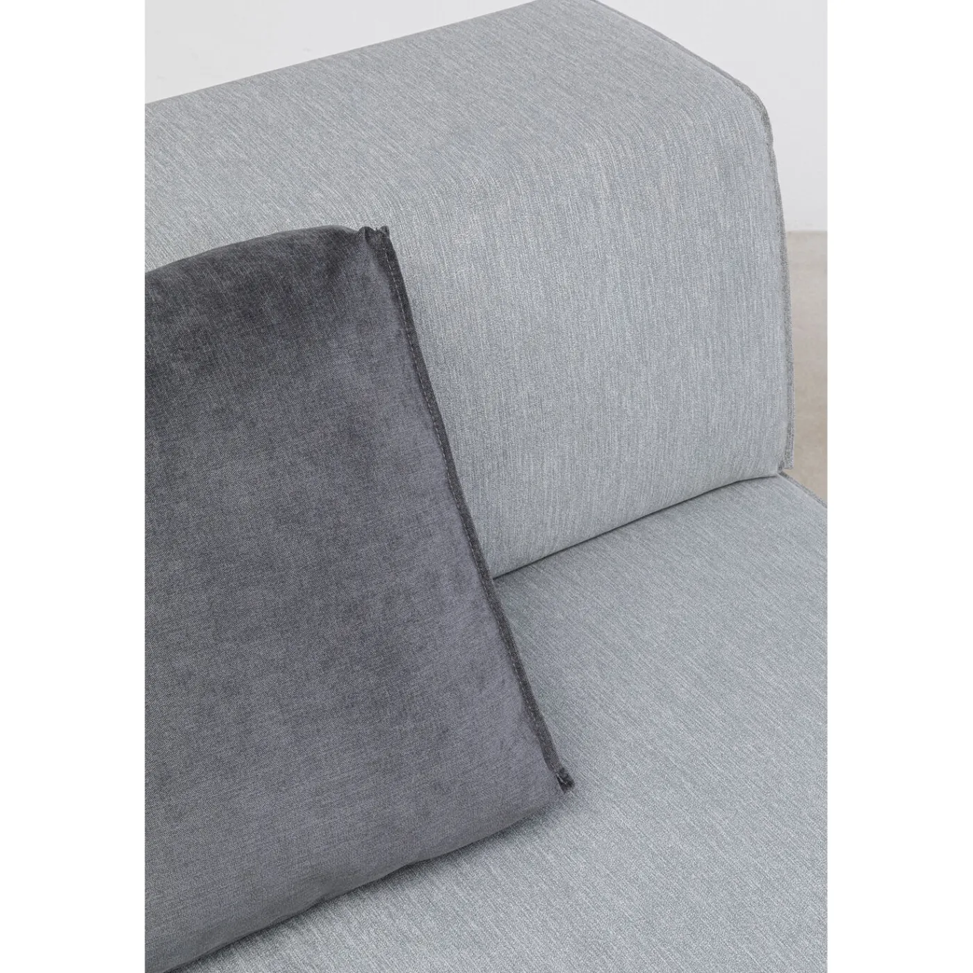 KARE Design Infinity Éléments Meridienne Droite Semi Gris