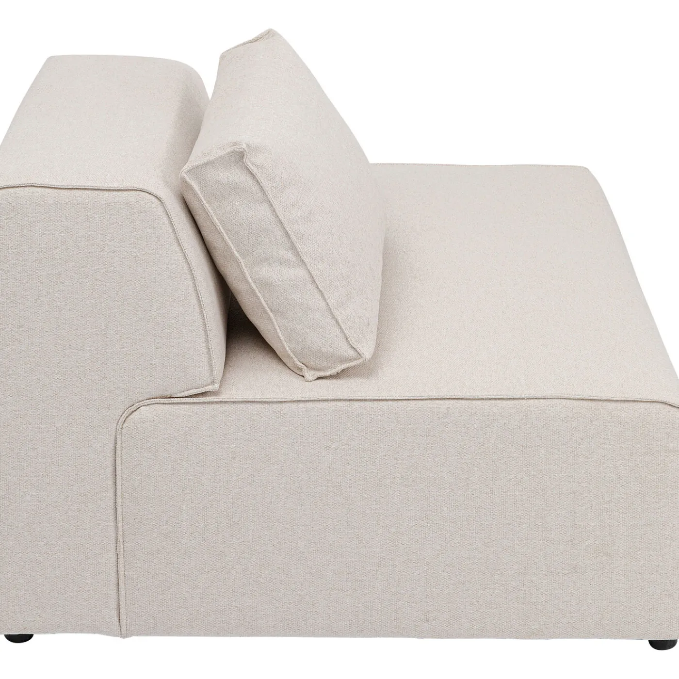 KARE Design Infinity Éléments Meridienne Droite Semi Creme 120