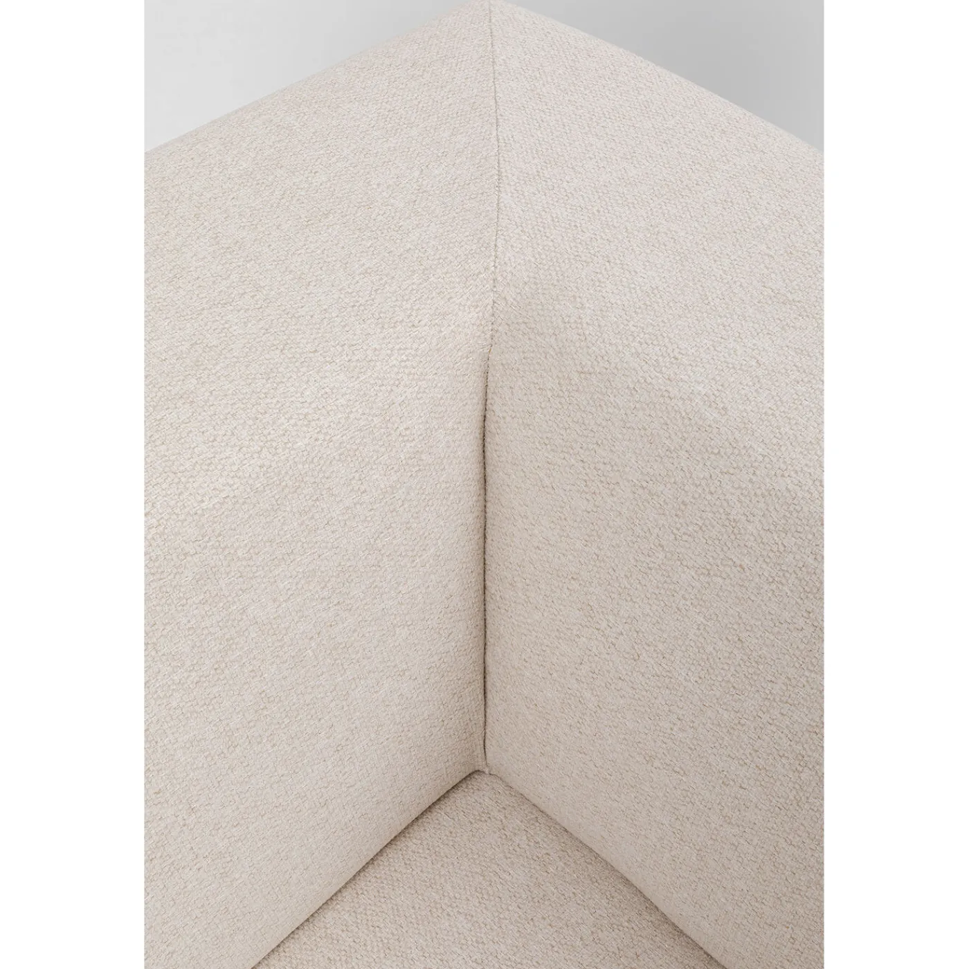 KARE Design Infinity Éléments Meridienne Droite Semi Creme 120