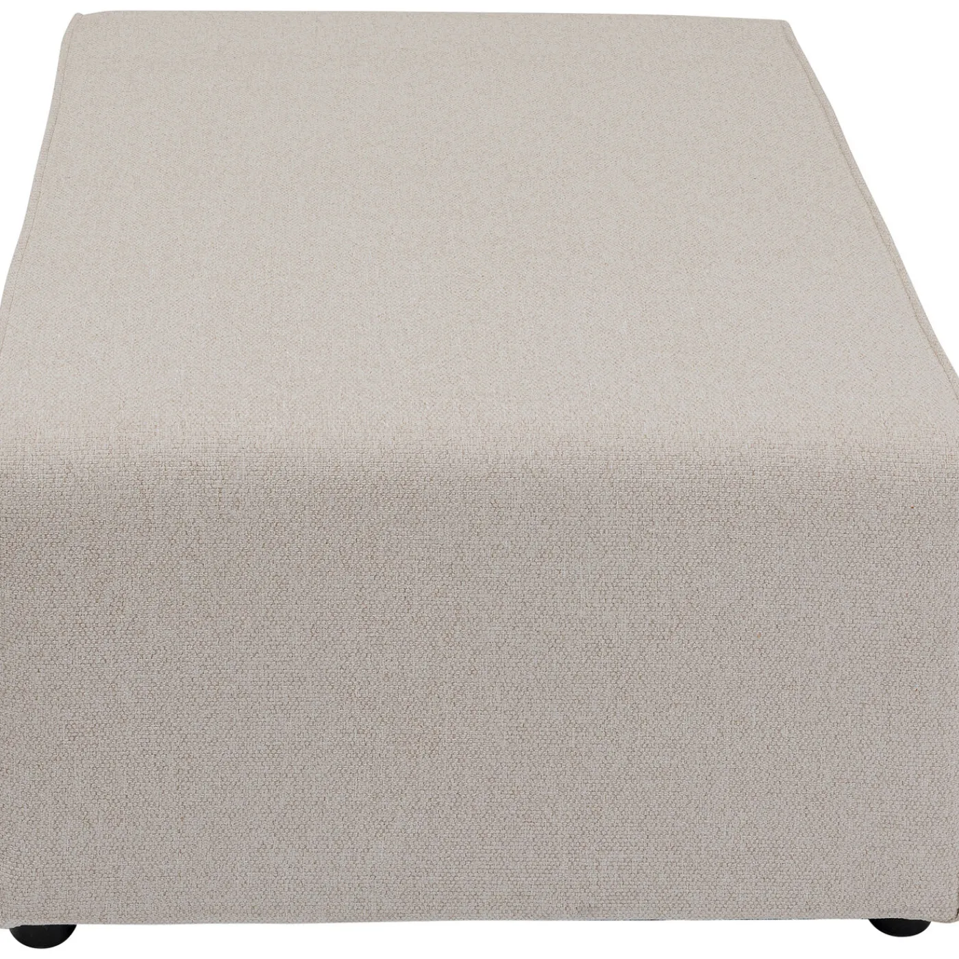 KARE Design Infinity Éléments Pouf Creme 68X100Cm