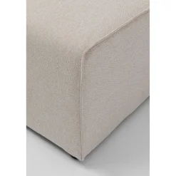 KARE Design Infinity Éléments Pouf Creme 50X100Cm