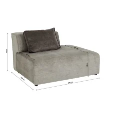 KARE Design Infinity 2-Places 100 Éléments Gris