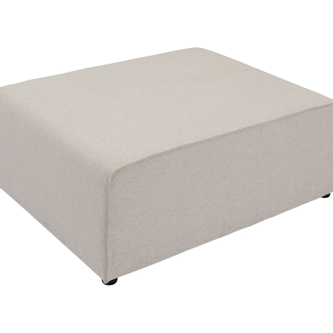 KARE Design Infinity Pouf Éléments Creme 80X100Cm