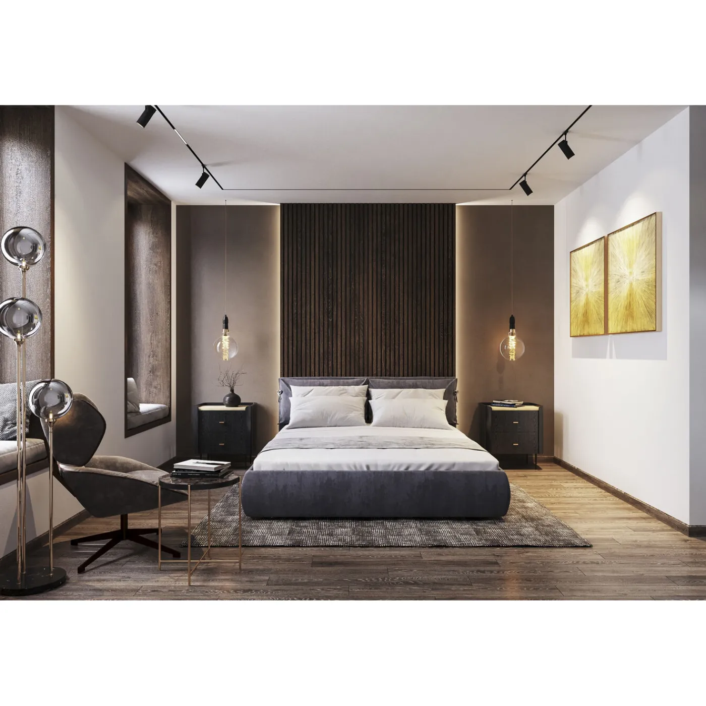 KARE Design Lampadaire Al Capone Tre