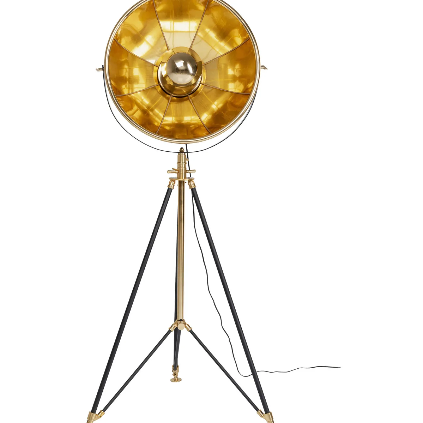 KARE Design Lampadaire Cinema Dore 190Cm