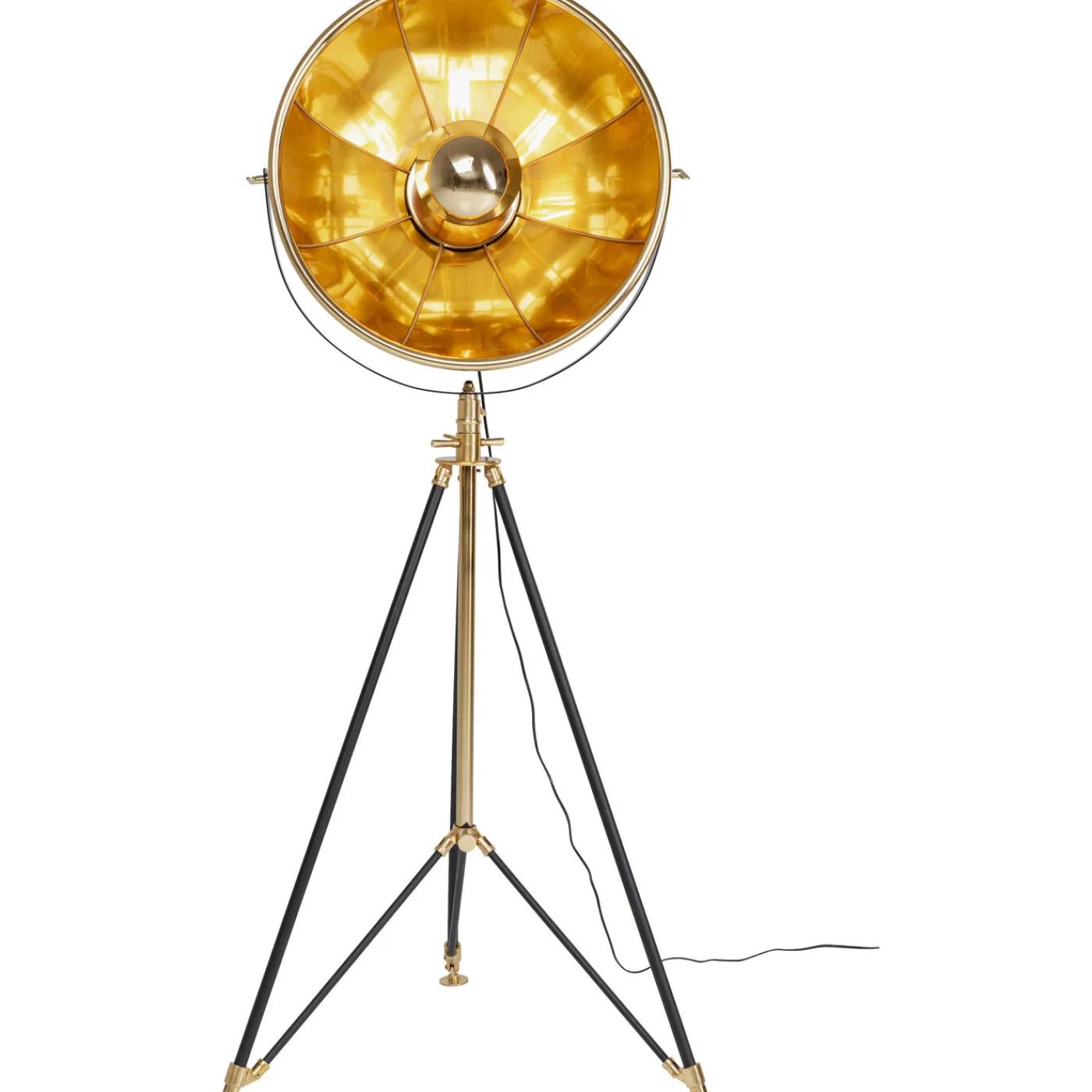 KARE Design Lampadaire Cinema Dore 190Cm
