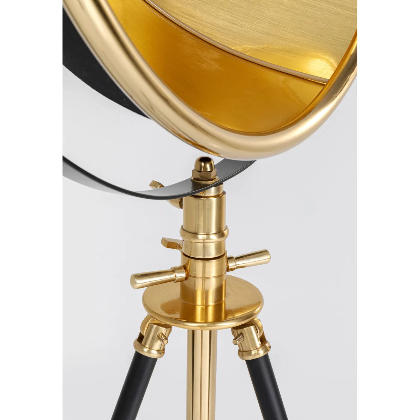 KARE Design Lampadaire Cinema Dore 190Cm