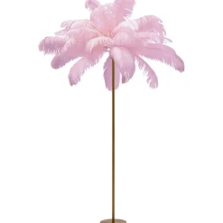 KARE Design Lampadaire Feather Palm Fuchsia 165Cm