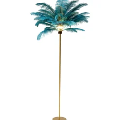 KARE Design Lampadaire Feather Palm Vert 165Cm
