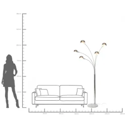 KARE Design Lampadaire Five Fingers